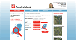 Desktop Screenshot of gronddatabank.nl